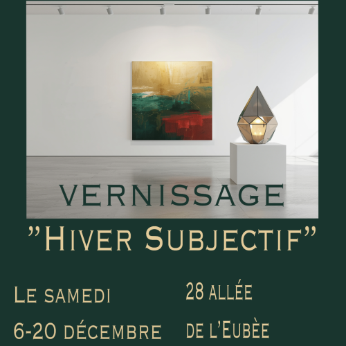 Vernissage de l'exposition "Hiver subjectif"