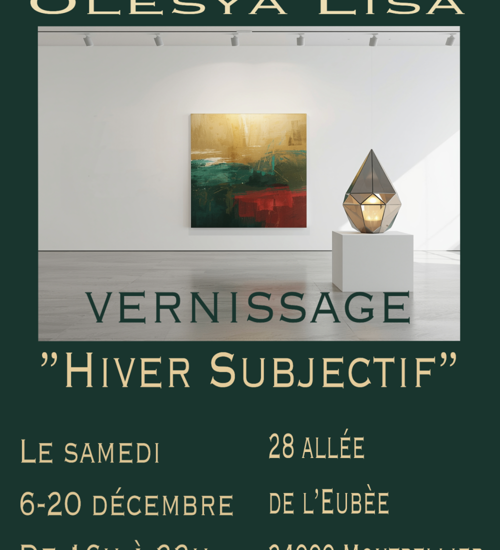 Vernissage de l'exposition "Hiver subjectif"